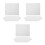 90 Sheets Nail Dust Collector Filters Replacement Non Woven Fabric 11