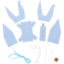 Origami Kraanvogel Auto Ornament Pu 1 Set