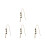 4Pcs Dog Training Door Bell Rope For Decorative Handle Use 2