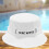3 Pcs Summer Sun Hat Letter Pattern Breathable UV Protection White M 11