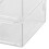Transparent Plastic Grid Storage Box 6 Compartments Jewelry Organizer 7