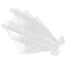 Veil Haarspange Brautschleier Weiß Tüll 1Stk