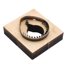 1Leather Punch Mold Hout Metaal Snijmal Voor Handwerk & Decoratie