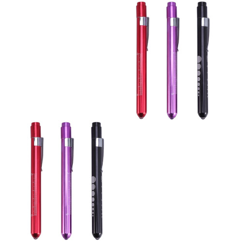 12 Pcs Reusable LED With White And Warm Light Pupil Gauge 2