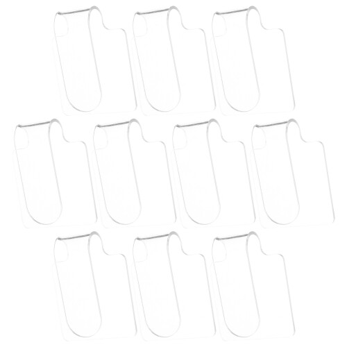 40 Pcs Clear Acrylic Makeup Mixing Palette For Foundation Eyeshadow