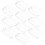 40 Pcs Clear Acrylic Makeup Mixing Palette For Foundation Eyeshadow 2