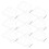 40 Pcs Clear Acrylic Makeup Mixing Palette For Foundation Eyeshadow 3