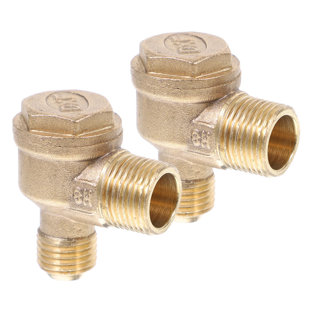 6 Pcs Air Compressor Check Valve Copper Male Threaded 061145561825