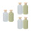6 Pcs Travel Size Refillable Shampoo Conditioner Bottles Flip Cap 10