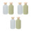 6 Pcs Travel Size Refillable Shampoo Conditioner Bottles Flip Cap 8