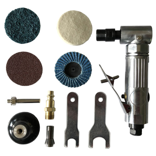 2 Sets Pneumatic 90 Degree Wind Mill Carving Tool