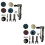 2 Sets Pneumatic 90 Degree Wind Mill Carving Tool 6