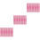60 Pcs Multi-Functional Binder Clips Plastic Paper Fasteners 9