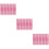 60 Pcs Multi-Functional Binder Clips Plastic Paper Fasteners 5