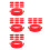 40 Pcs Traffic Cones Connector For Safety And Stability 8
