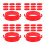 40 Pcs Traffic Cones Connector For Safety And Stability 10