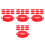 40 Pcs Traffic Cones Connector For Safety And Stability 4