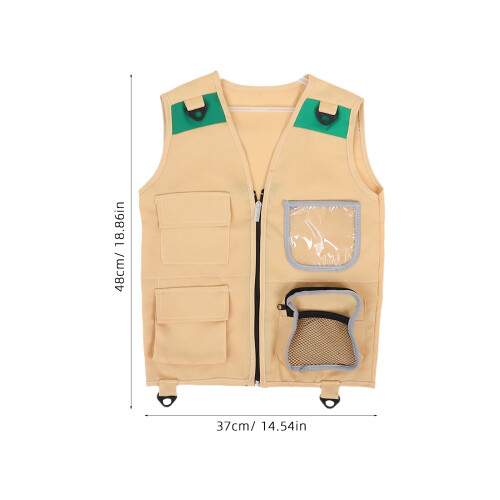 2 Sets Kit With Vest And Hat For Outdoor Play 1