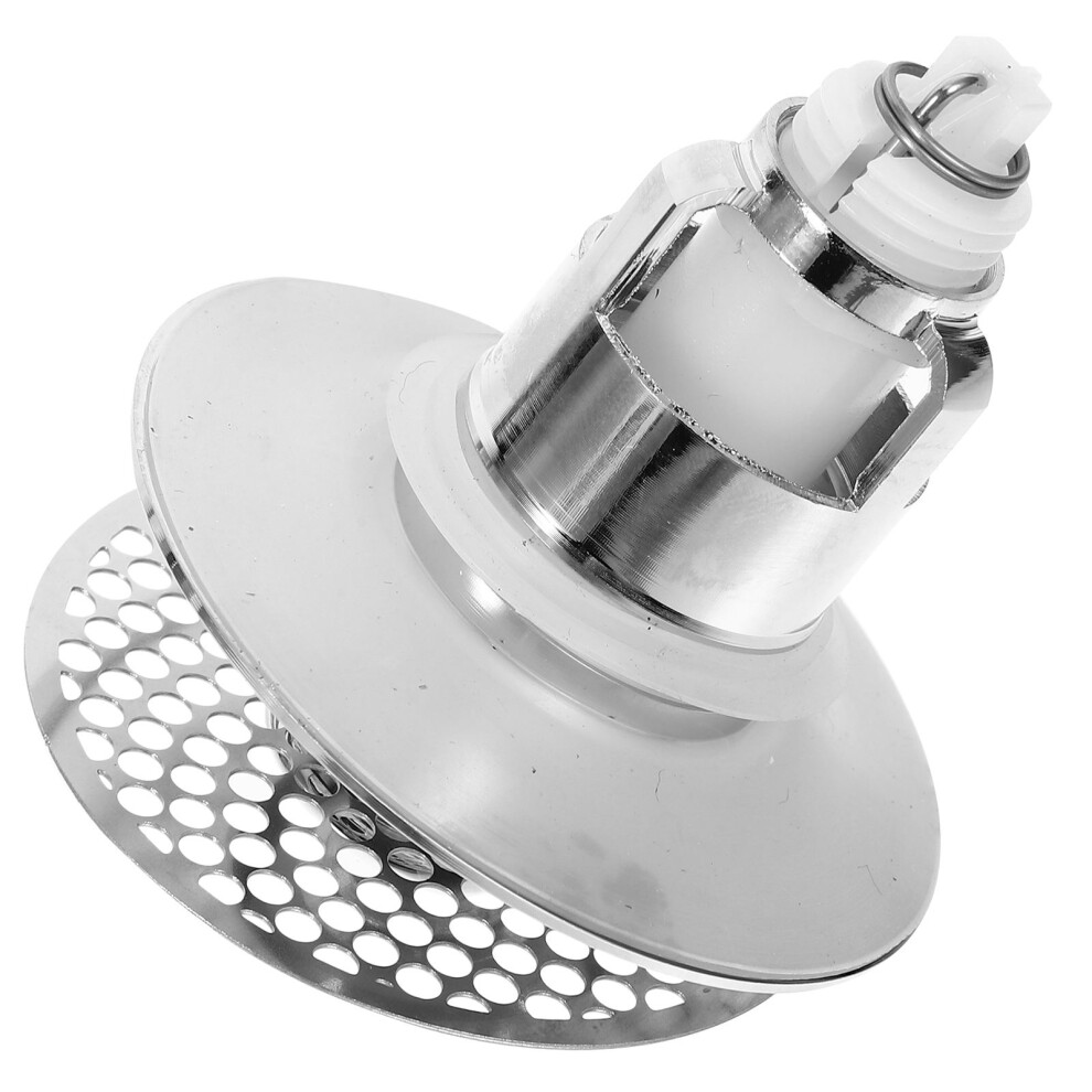 3Pcs Stainless Steel Push Type Bathroom Sink Stopper-image-OPC-PKZZSPB-NEW