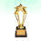 2Pièces Trophées Dorés Événement Récompense Cérémonie 8