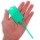 100 Groene Plastic Waterdichte Sleutelhangers Etiketten 6