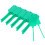100 Groene Plastic Waterdichte Sleutelhangers Etiketten 11