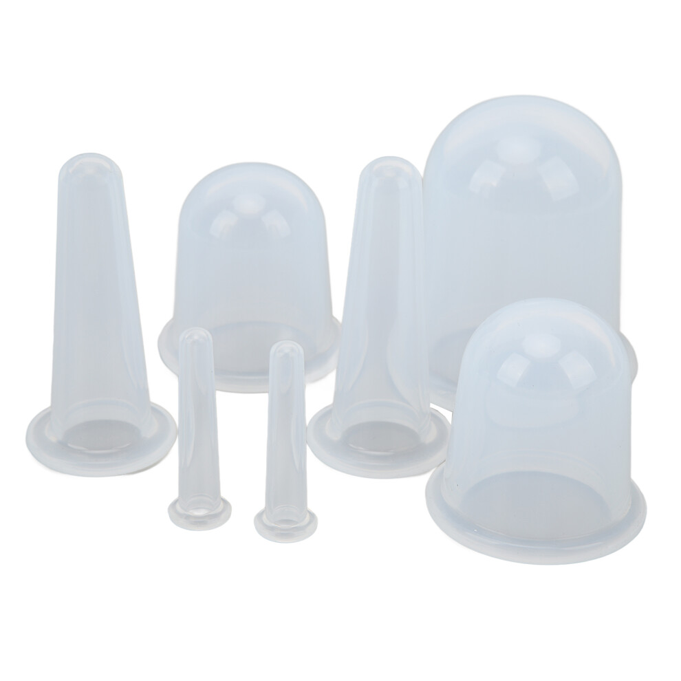 Vacuum Suction Massage Cups 7pcs Set - Smooth Fine Facial Lines