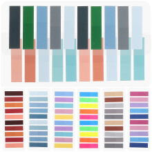 1600 Transparente Marker Register Aufkleber Für Studenten