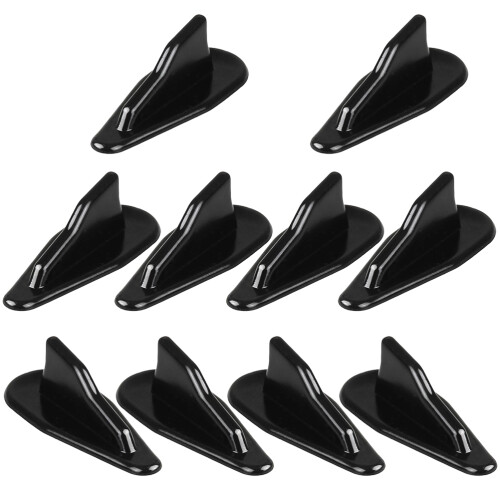 10 Auto Shark Fin Dach Stoßfänger Karosserie Diffusor Flossen