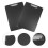 2St Waterdicht Zwart Plastic Schetsbord Met Handige Kunstclip 3