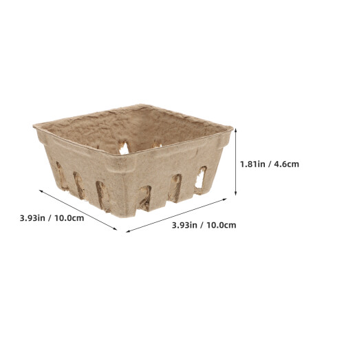 Paper Berry Behälter Für Und Gemüse Beige 24 2