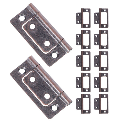 36 Pcs Cabinet Hinges For Kitchen And Wardrobe Use Silent Flush Design