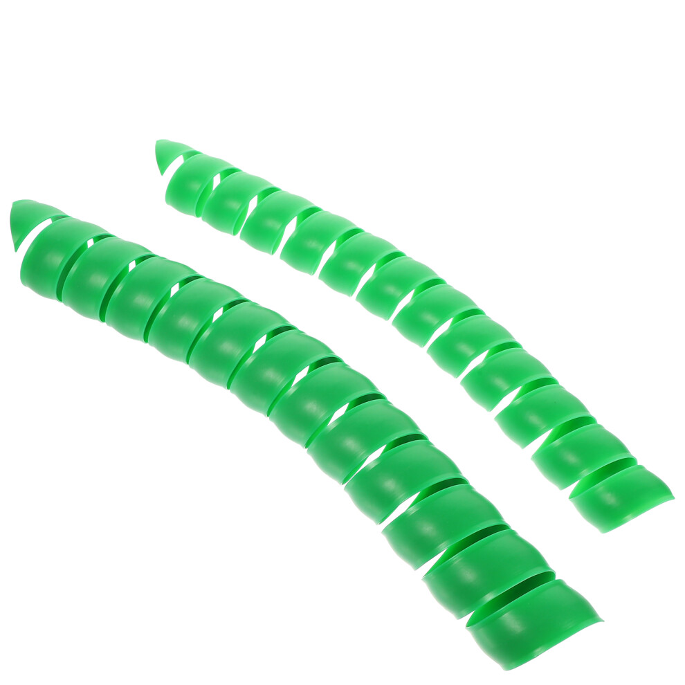 10 Pcs Plastic Tree Trunk Protectors Bark Guards Tube Wraps-image-OPC-PKZZW7T-NEW
