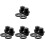 8Sets Black Plastic Pool Winterizing Plugs Durable DIY Return Drain 4