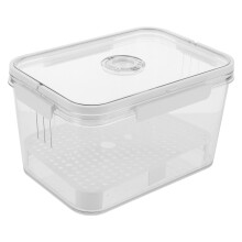 2Pièces Boîte À Pain Étanche Organisateur Pour Cuisine