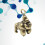 Gorilla Hanger Sleutelhanger Goud 1 Stuk 7