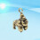 Gorilla Hanger Sleutelhanger Goud 1 Stuk 4