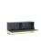 Creative Furniture Ripple 100cm TV Unit - Dark Grey Modern Fluted Design 11