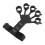 Fingerkrafttrainer: 21/17/13LB Schwarzes Silikon 12