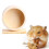Roue D'exercice En Bambou Pour Petits Animaux Beige 8