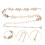 Ceinture Taille Métal Glossy Sophistiquée 11