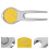 Golf Divot Tools Legering 1 Set Voor Training 8
