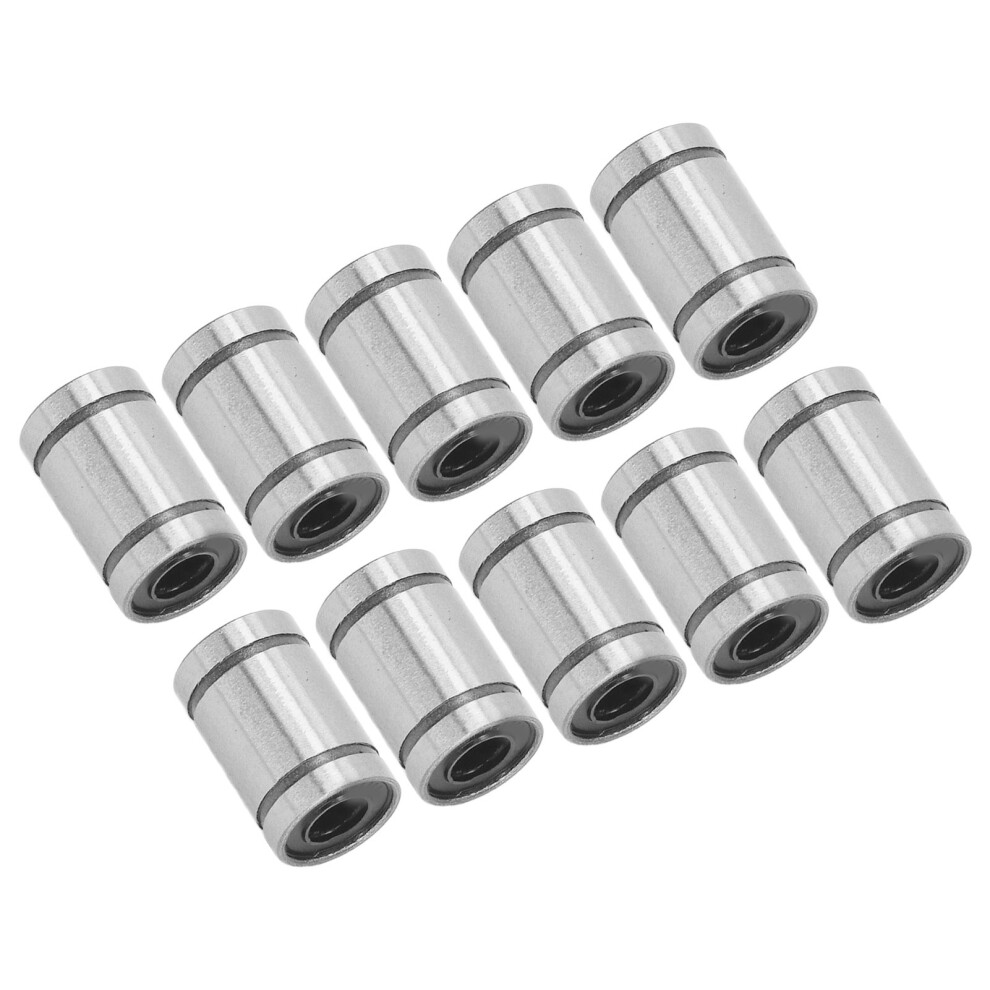 10Pcs Lm6uu Linear Motion Bearing Alloy Steel 6Mm Id 12Mm Od 8301353648515