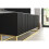 Creative Furniture Ripple 100cm TV Unit  - Black Modern Fluted Design 5
