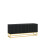 Creative Furniture Ripple 100cm TV Unit  - Black Modern Fluted Design 10