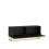 Creative Furniture Ripple 100cm TV Unit  - Black Modern Fluted Design 11