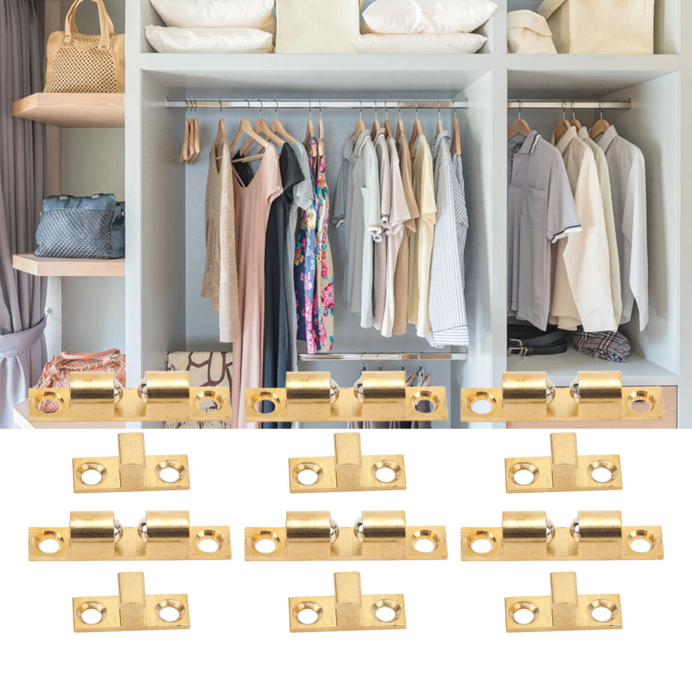 Brass Cabinet Tension Catch 60Mm With Gold Screws Suitable For Most Cupboards 4691353649433