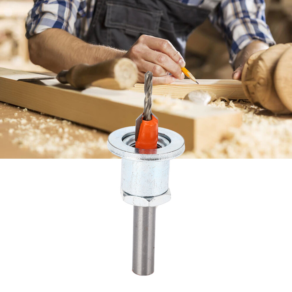 2.8X8mm Spiral Countersink Chamfer Bit For Wood Plastic Metal Processing Tools 4931353649935