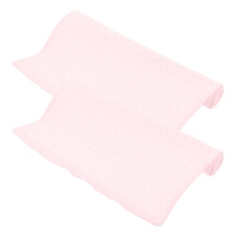 2Stk. Waschlappen Für Kleinkinder Aus Baumwolle Zur Hautpflege Rosa