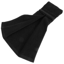 1 Sporthanddoek Snelle Droging Katoenen Fitness En Zwemtowel Zwart